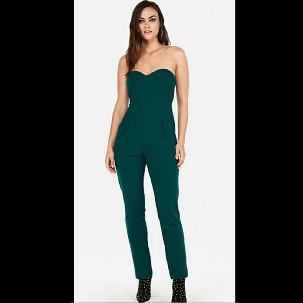 Express sweetheart jumpsuit